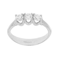 Anneau World Diamond Group Femme kate in Or blanc Diamante 0.66 Ct ANE3003-75 - ANE3003-0.45